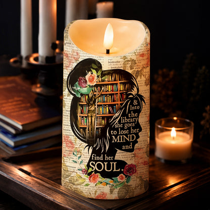 Lorva Reading LED Candle My Soul