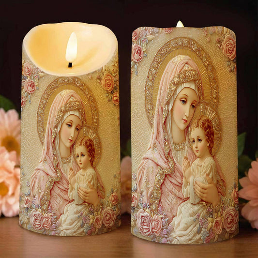 Lorva LED Candle Blessed Elegance