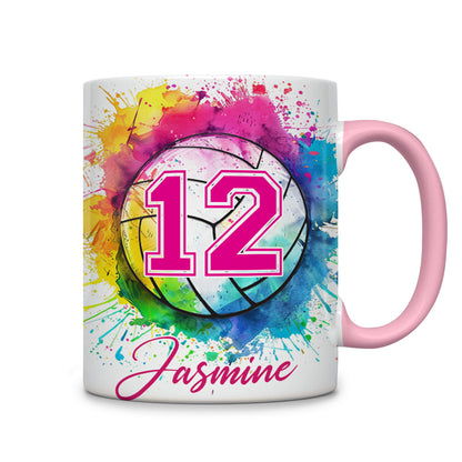 Lorva Personalized Mug Just A Girl Who Loves Volleyball