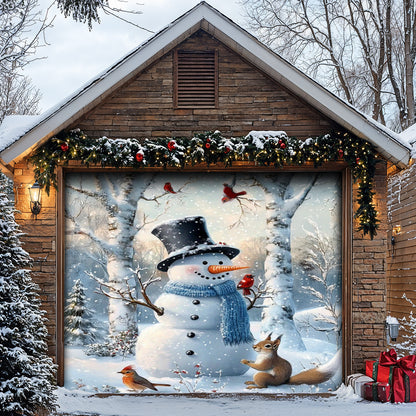 Lorva Christmas Garage Door Banner Decoration Merry Christmas My Friends!