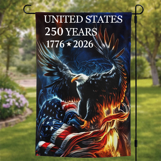 Lorva Garden America Flag Majestic
