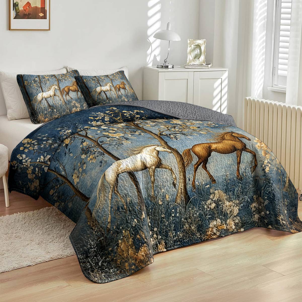 Lorva All Season Quilt 3-Piece Set Wild Spirit