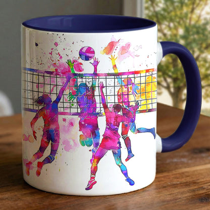 Lorva Personalized Mug Just A Girl Who Loves Volleyball