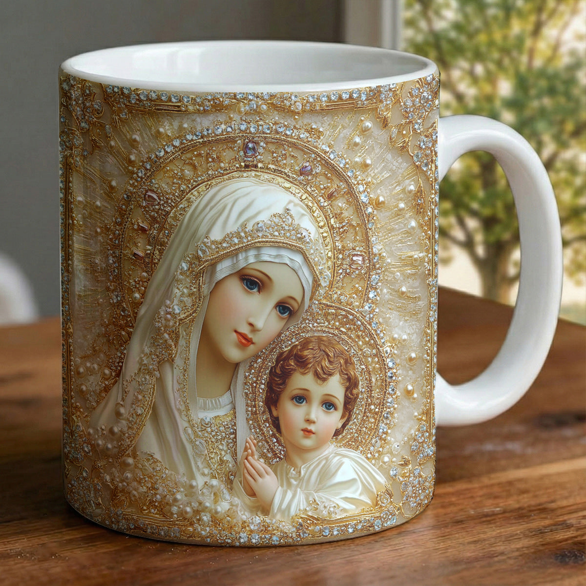 Lorva Mug Heavenly Grace In Radiant Splendor Ledertasche