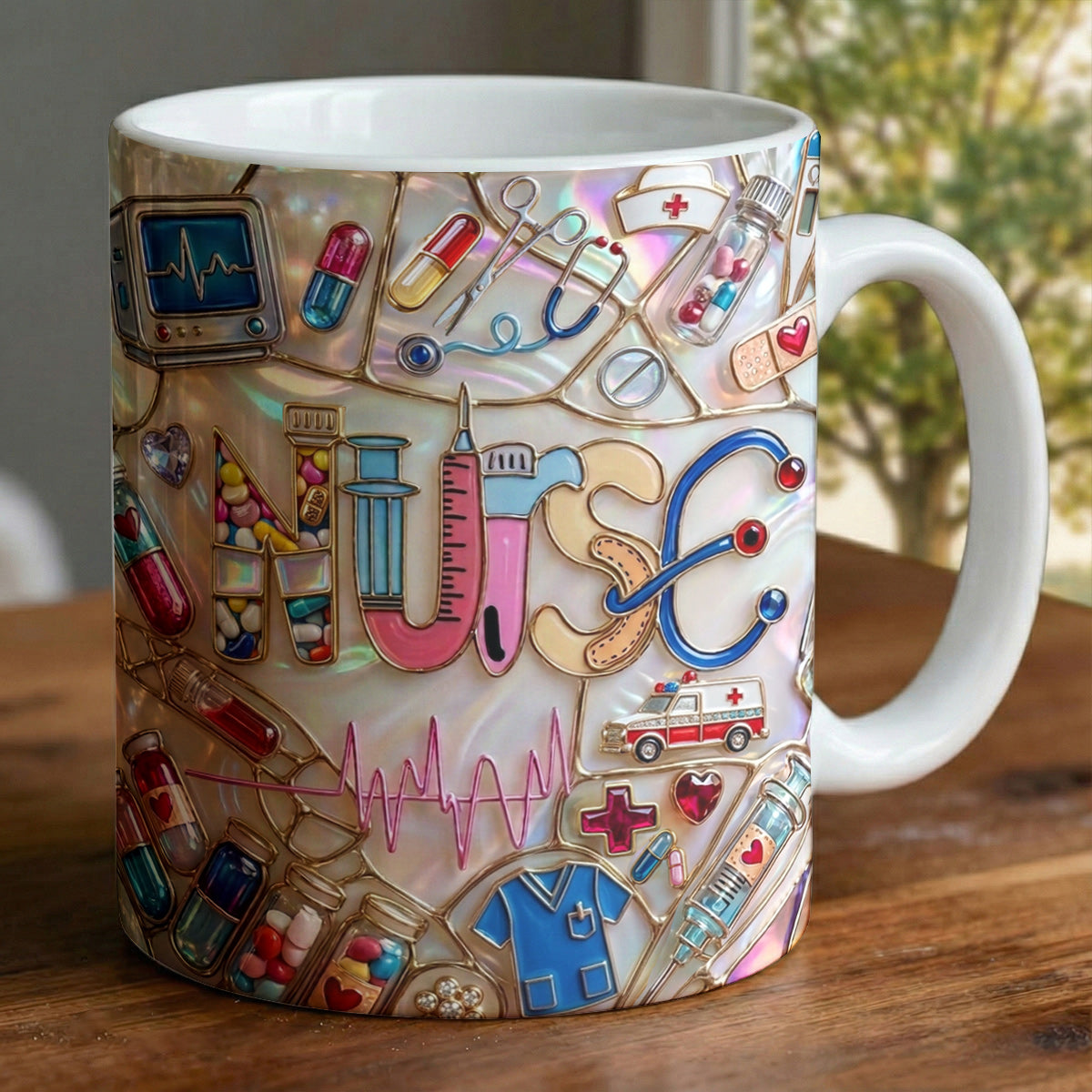 Lorva Nurse Mug Sparkling Nurse Life