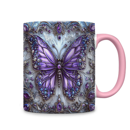 Lorva Acent Mug Beautiful Butterfly