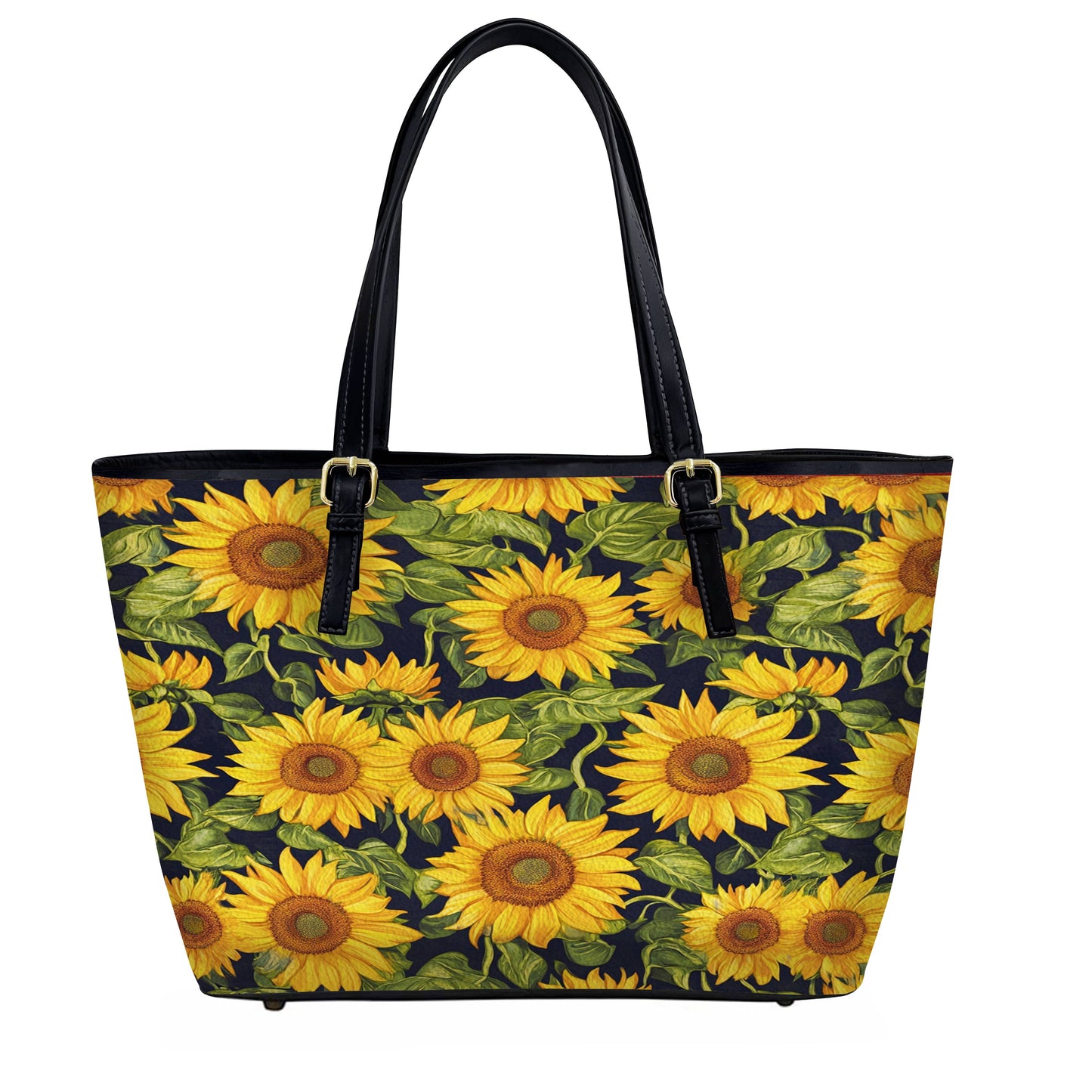 Lorva Leather Tote Bag Sunflower Whisper