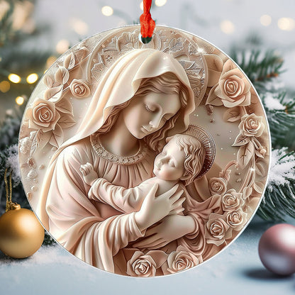 Lorva 2D Acrylic Ornament Holy Embrace