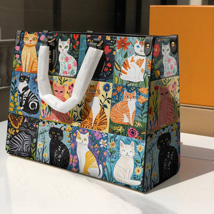 Lorva Leather Bag The Catwalk Bloom