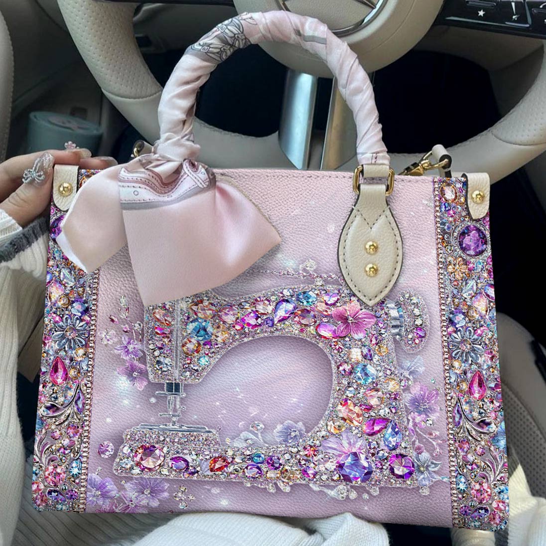 Lorva Leather Bag Gentle Sewing Machine