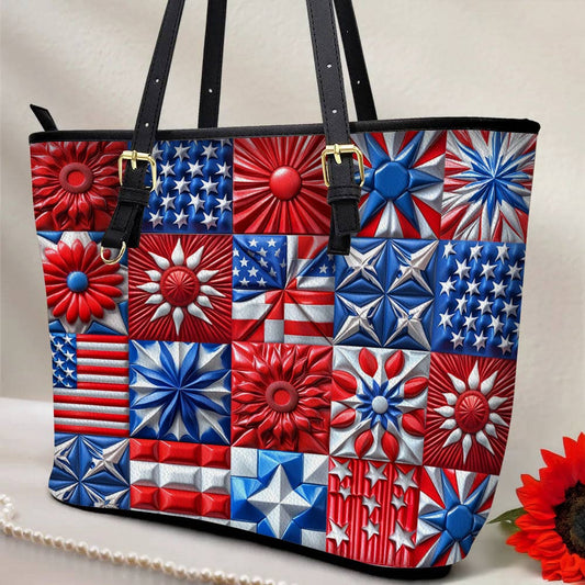 Lorva Leather Tote Bag Sunshine American