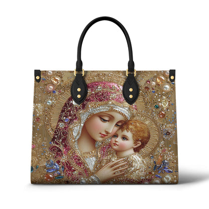 Lorva Leather Bag Heavenly Pearl Luxe