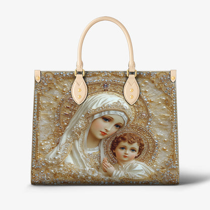 Lorva Leather Bag Blessed Mother