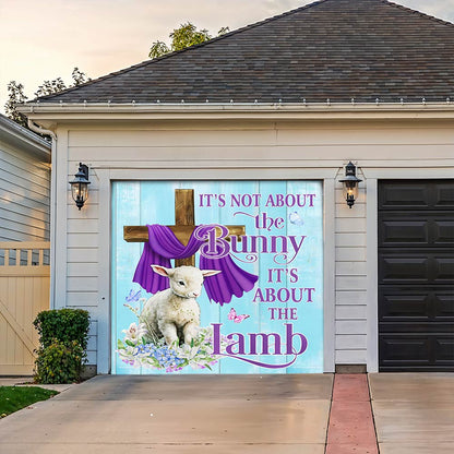 Lorva Garage Door Banner Decoration A Meaningful Easter
