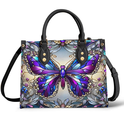 Lorva Leather Bag Mosaic Butterfly