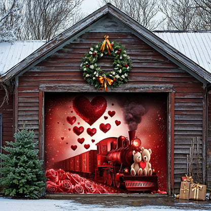 Lorva Garage Door Banner Decoration Journey Of Love