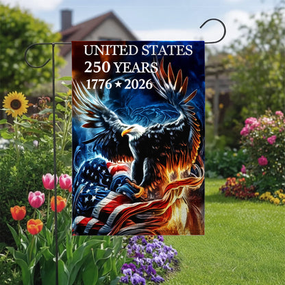Lorva Garden America Flag Majestic