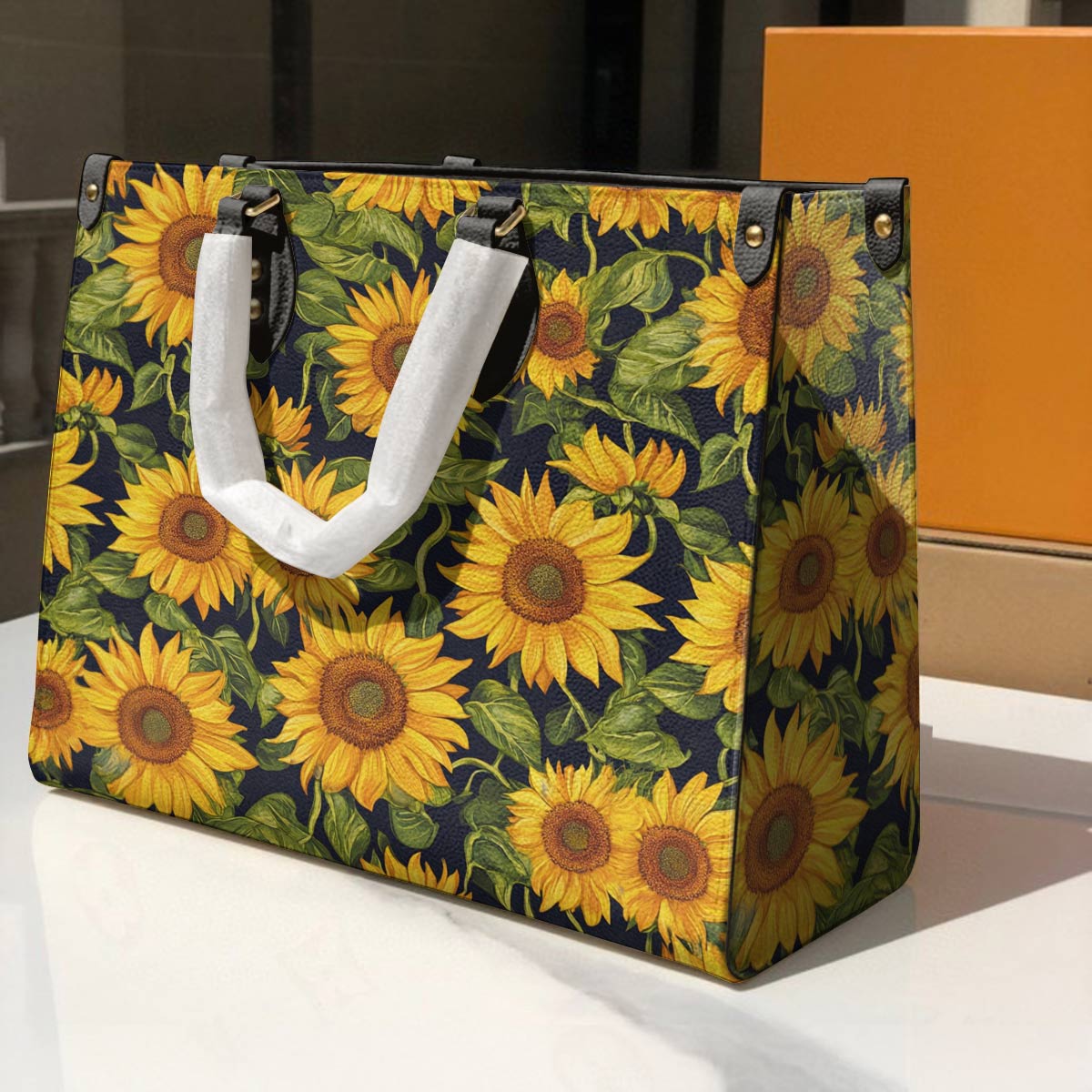 Lorva Leather Bag Sunflower Whisper