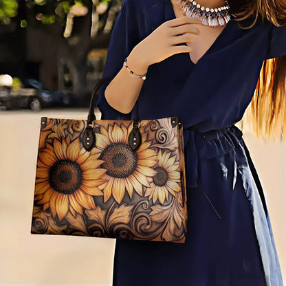 Lorva Leather Bag Golden Grace