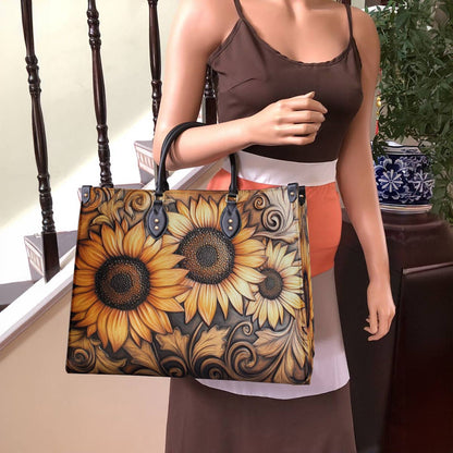 Lorva Leather Bag Golden Grace