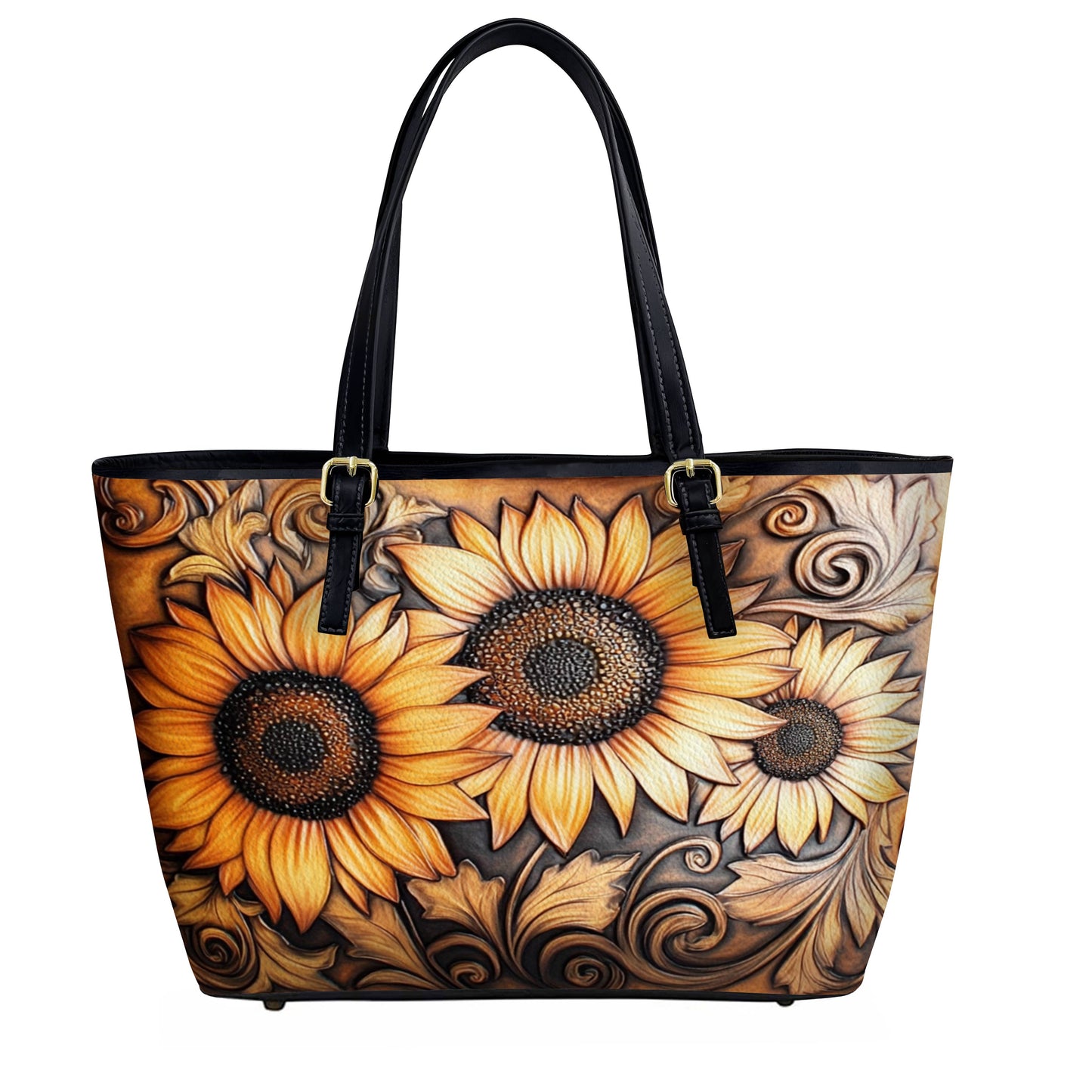 Lorva Leather Tote Bag Golden Grace