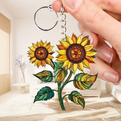 Lorva Keychain Sunflower Mama