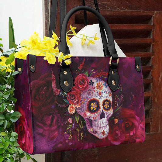 Lorva Leather Bag Gentle Sugar Skull