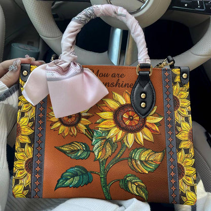 Lorva Leather Bag Two Hearts