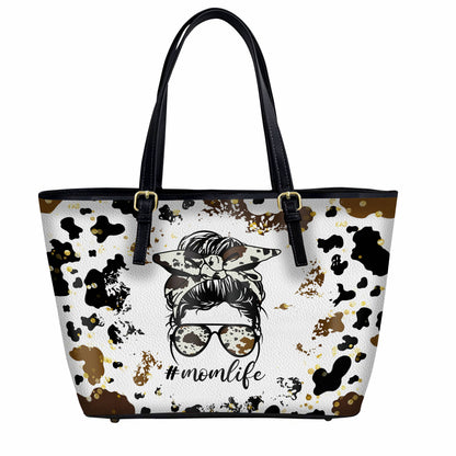 Lorva Cow Leather Tote Bag Momlife