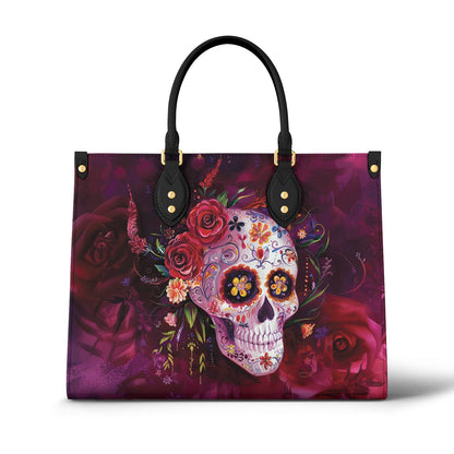 Lorva Leather Bag Gentle Sugar Skull