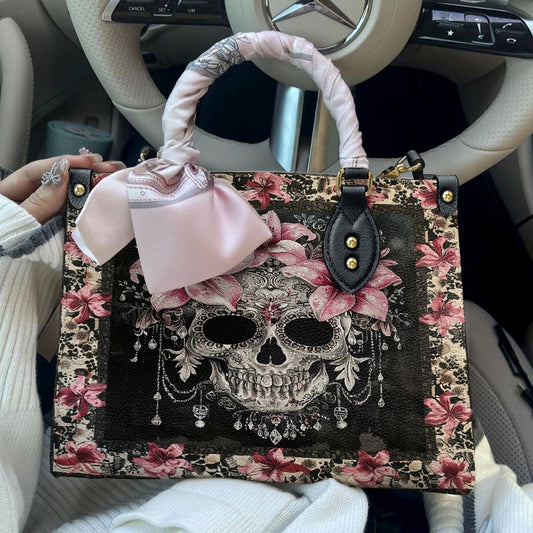 Lorva Leather Bag Lily's Enchanted Bloom