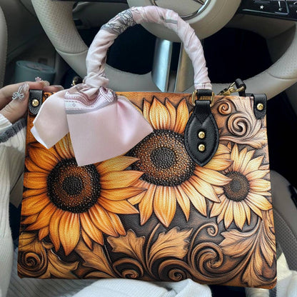 Lorva Leather Bag Golden Grace