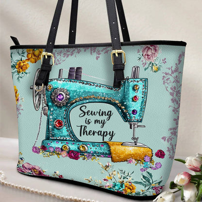 Lorva Sewing Leather Tote Bag TheraSew