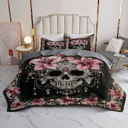 Lorva All Season Quilt 3-Piece Set Lily's Enchanted Bloom