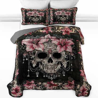 Lorva All Season Quilt 3-Piece Set Lily's Enchanted Bloom