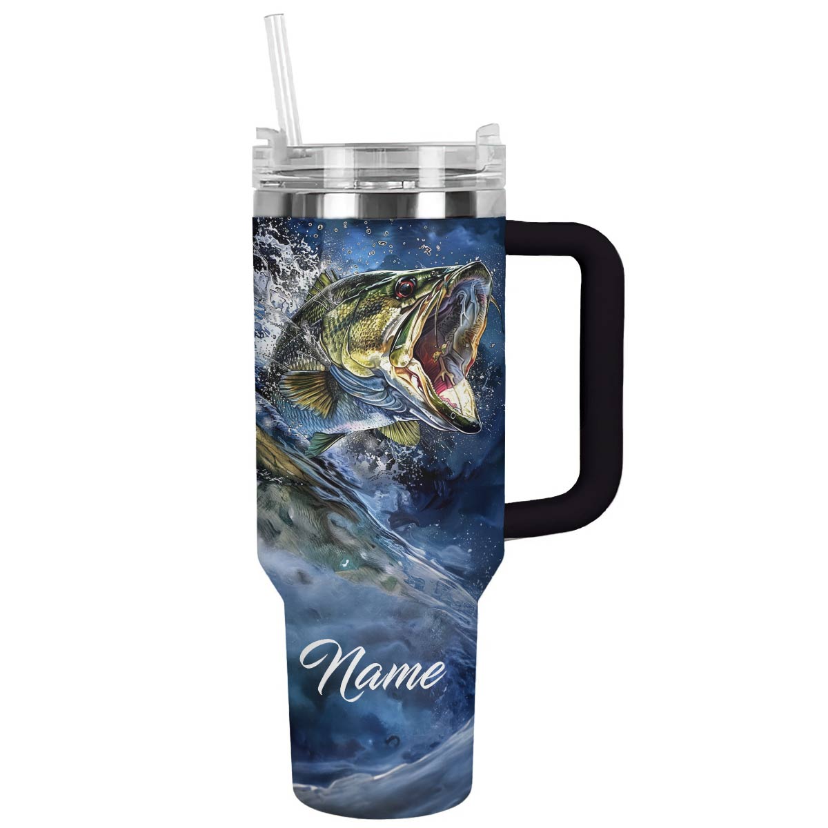 Lorva Personalized Tumbler Majestic Largemouth Bass