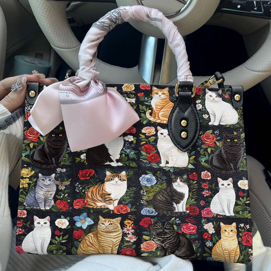 Lorva Leather Bag Cat Lover’s Paradise