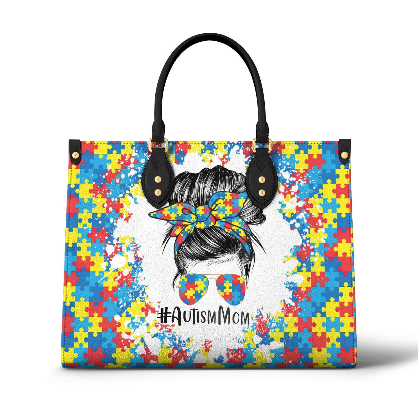 Lorva Leather Bag Autism Mom Lovely