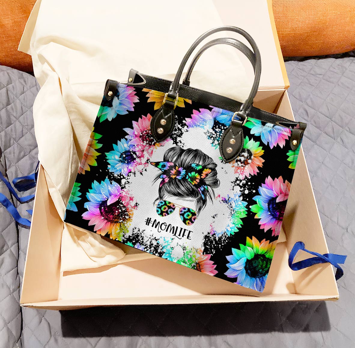 Lorva Leather Bag Gorgeous Sunflower Momlife