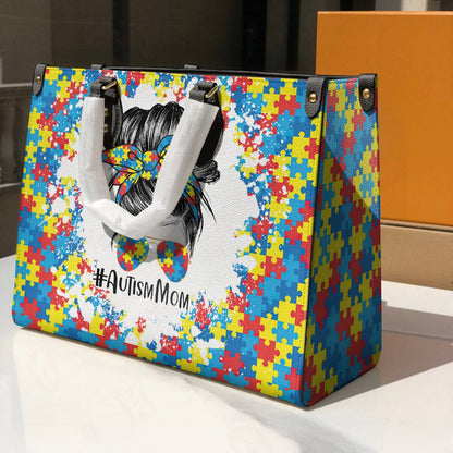 Lorva Leather Bag Autism Mom Lovely