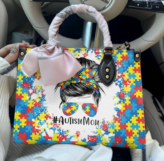 Lorva Leather Bag Autism Mom Lovely