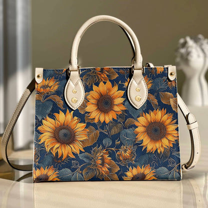Lorva Leather Bag Rustic Sunflower