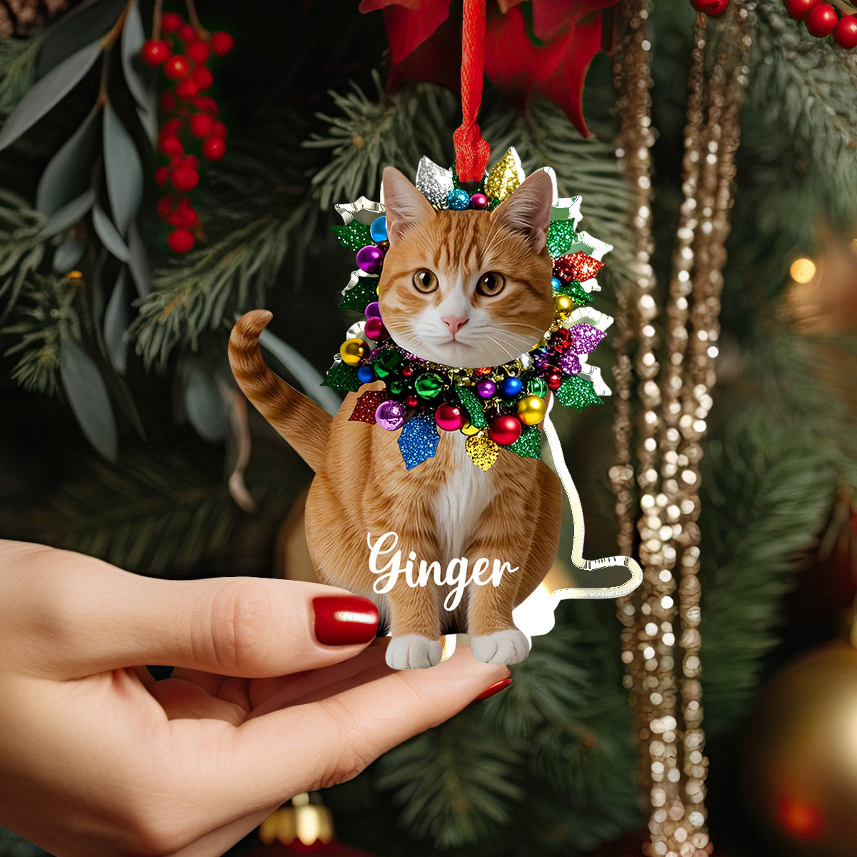 Lorva Cat 2D Acrylic Gorgeous Catmas