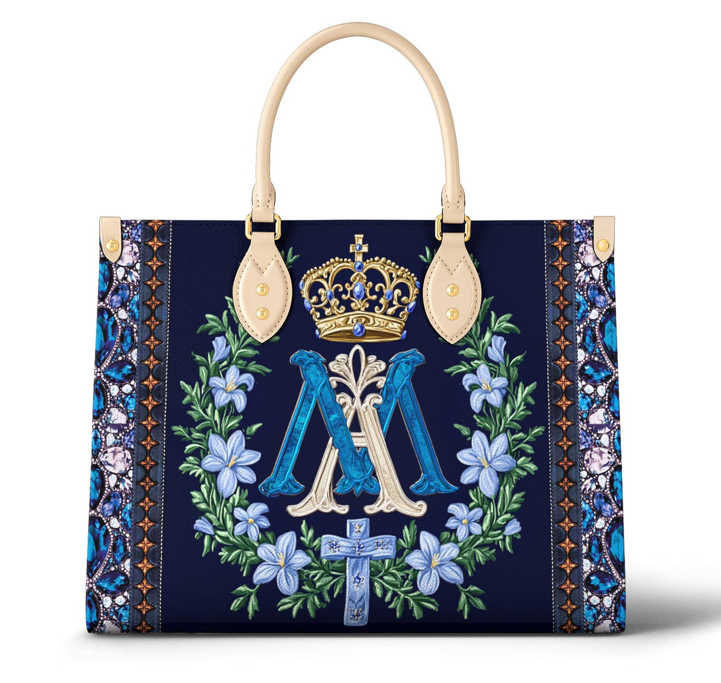 Lorva Leather Bag Faith Hope Love