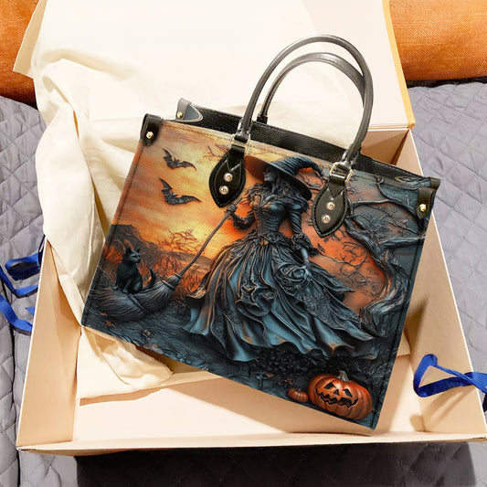 Witch Lorva Leather Bag Enchanted Sunset Witch
