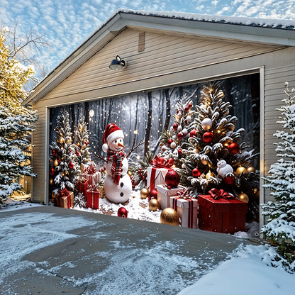Lorva Christmas Garage Door Banner Decoration Festive Lovely