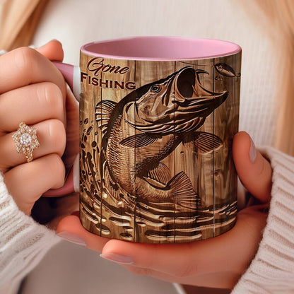 Lorva Personalized Mug Stunning Largemouth Bass