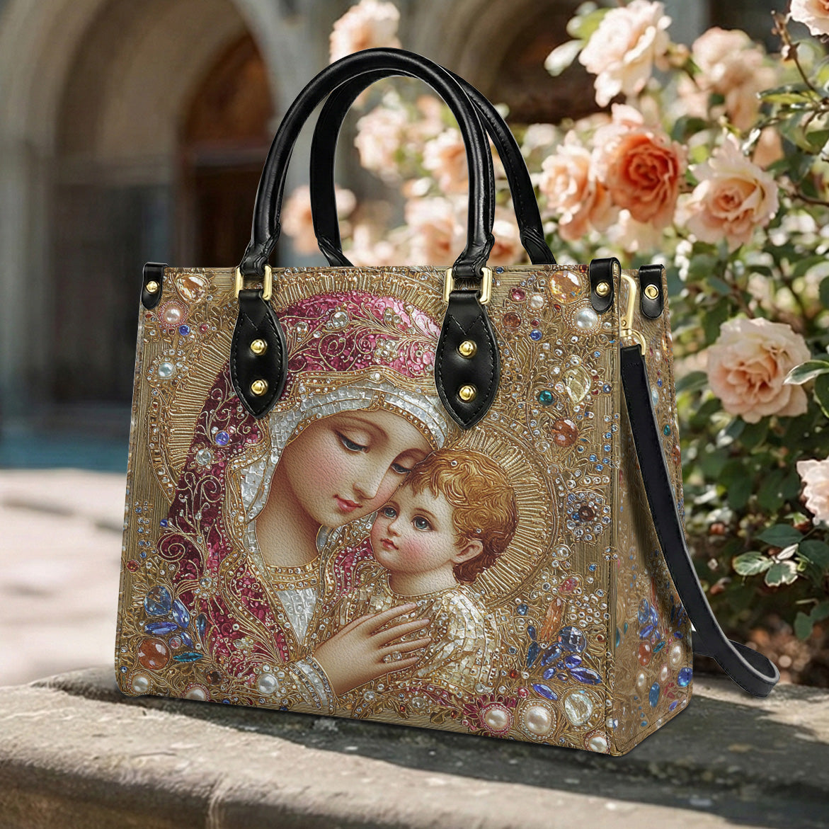 Lorva Leather Bag Heavenly Pearl Luxe