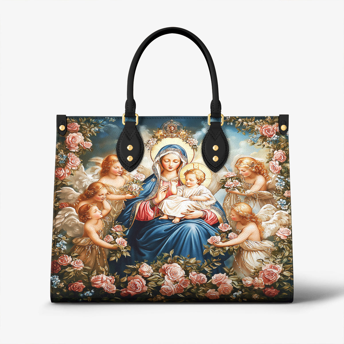 Lorva Leather Bag Halo Of Roses