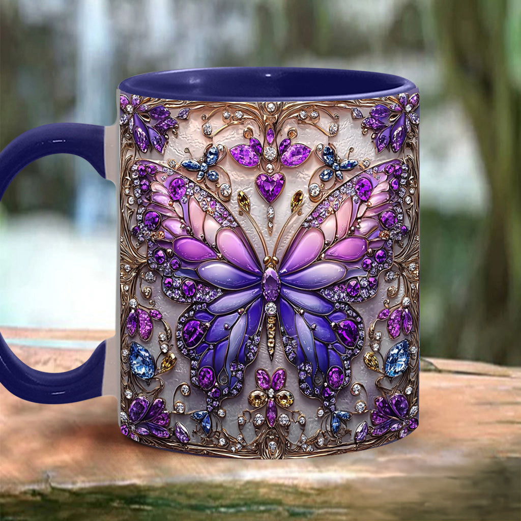 Lorva Acent Mug Gentle Butterfly